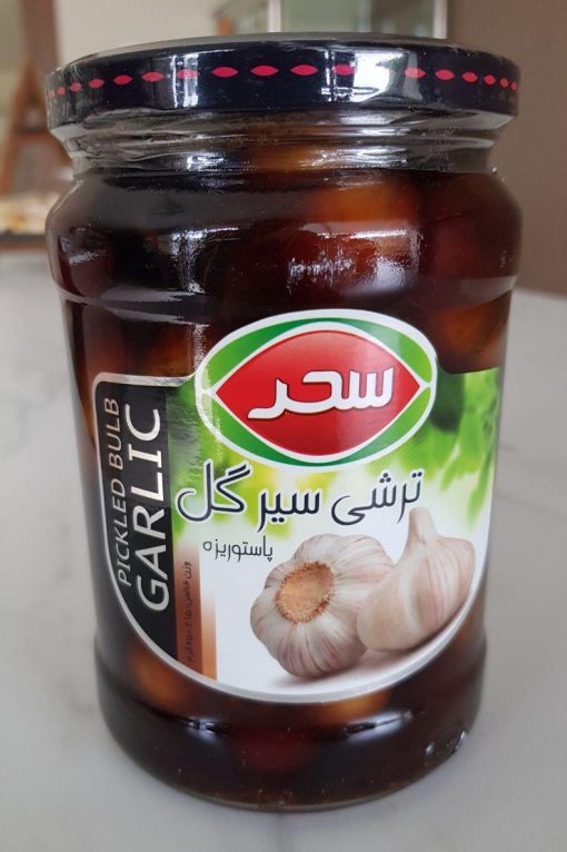 pickled bulb garlic