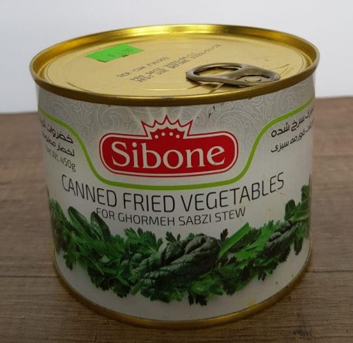 canned fried vegetables