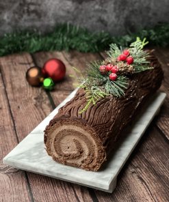 Yule Log Cake